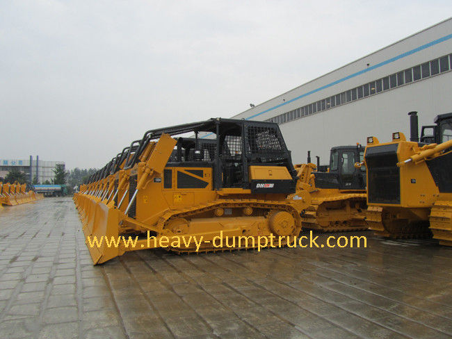 SD32W Shantui Construction Bulldozer With 3 Shank Ripper , 10mÂ³ Dozing Capacity
