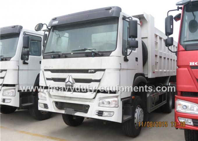 HOWO chinese strong mine dump truck 336hp 6x4 / 8x4 with Q345 Steel cargo body