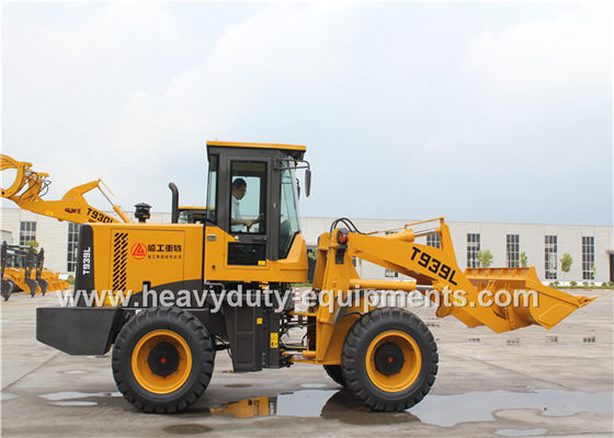 China Front End Wheel Loader T936L Big Power Engine With Snow Blade For Cold Weather Use supplier