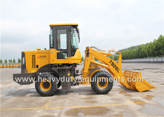 China 0.5m3 Bucket Mini Wheel Loader 9s Cycle Time Long Arm Joystick Y Type Wave Tyres supplier