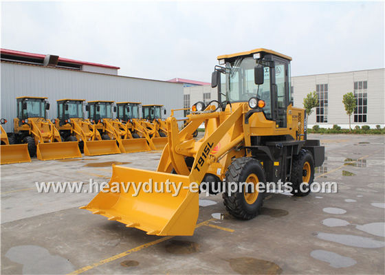 China 24kw Diesel Engine T915L Mini Front End Loader 800Kgs Rated Load 2800Mm Dumping Height supplier