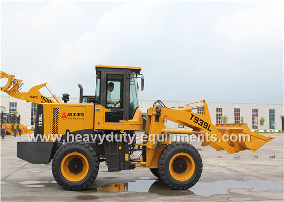 China Hydraulic Joystick Control Articulated Wheel Loader T939L For Earth Moving Work supplier
