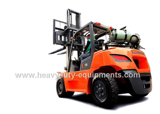 China Sinomtp FY70 Gasoline / LPG forklift with 3350mm Turning Radius supplier