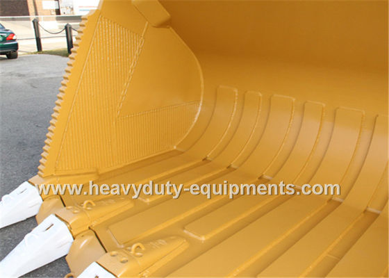China rock bucket with 0.8m3 capacity and 9955mm excavate distance supplier
