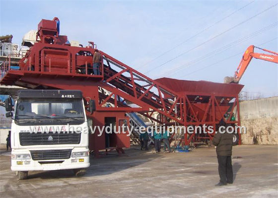 China Hongda HZS/HLS120 Concrete Construction Equipment 125kw Concrete Mixing Plants supplier