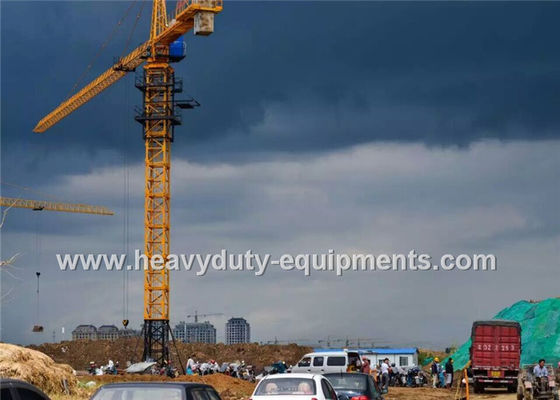China Safety Concrete Construction Equipment Luffing Jib Tower Crane 161M Max Height For Max Load supplier