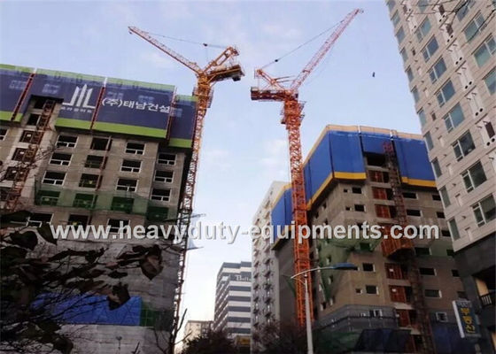 China 46M Free Height Construction Machinery Equipment Outside Climbing Tower Crane supplier