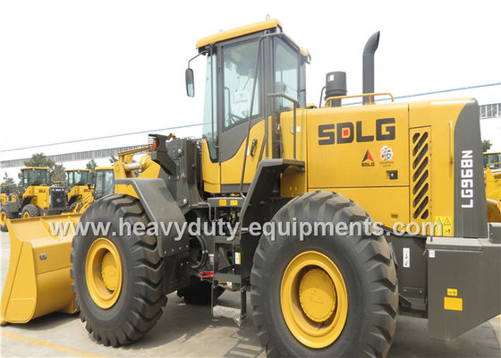 China SDLG L968F Wheel Loader with 6t Loading Capacity 3.0-5.5m3 Rock Bucket with VOLVO Technology supplier