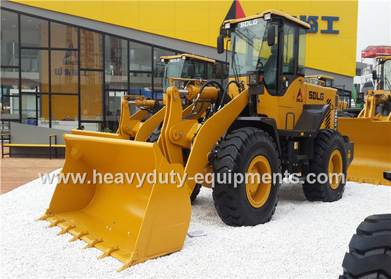 China Mechanical Operation Front Loader Construction Equipment 12700Kg Operating Weight supplier