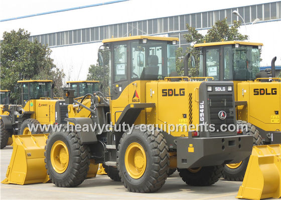 China SDLG Front End Loader LG946L With 2m3 Rock Bucket Pilot Control For Quarry and Crushing Plant supplier
