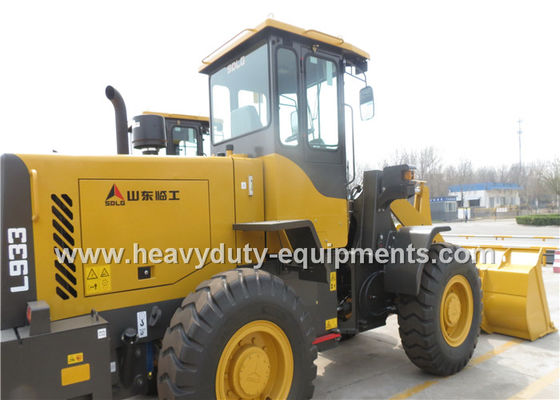 China SDLG LG933L loader 3 valves with cooling and heating system and Weichai DEUTZ engine supplier