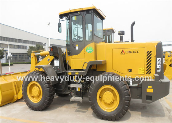 China SDLG LG933L wheel loader standard arm and cabin with LM bucket 2 , 5m3 supplier