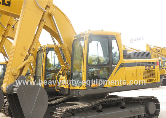 China SDLG LG6225E crawler excavator with pilot operation system 21700kg operating weight supplier