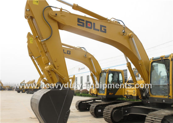 China SDLG excavator LG6225E with Commins engine and air condition cab supplier