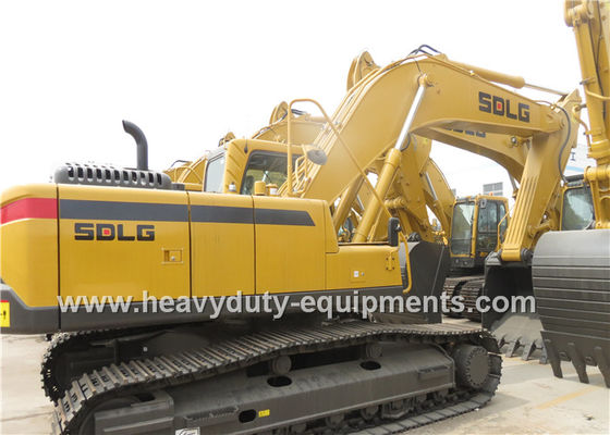 China LINGONG hydraulic excavator LG6250E with pilot operation negative flow and VOLVO techinique supplier