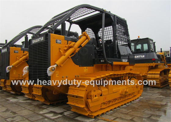 China Shantui bulldozer SD22F equipped with the ROPS canopy and cabin supplier