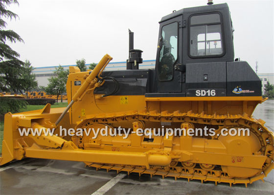 China 3860mm Power Angle Blade Construction Bulldozer 17.44T With Sealed Shock Absorbing Cabin supplier
