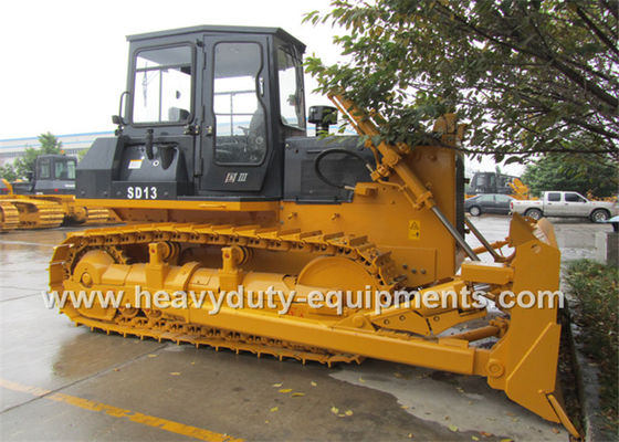 China Shantui bulldozer SD13S equipped with single control lever and the hexahedron cabin supplier