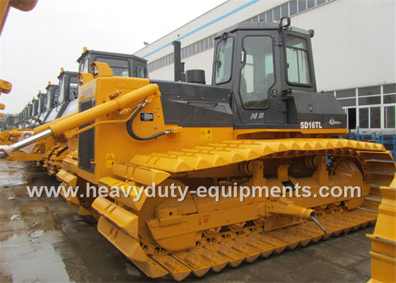 China Earth Movers Equipment Crawler Bulldozer Hydraulic Control 1095mm blade Lift height supplier