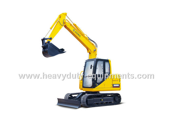 China XGMA XG808 hydraulic excavator Equipped with standard attachment in 0.32 cbm supplier