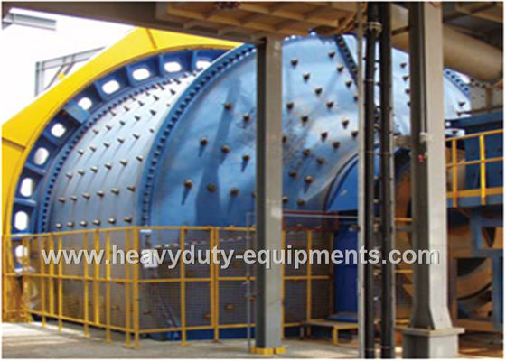China Automated Industrial Mining Equipment Autogenous Grinding Mill Stable Particle 350mm Feed supplier