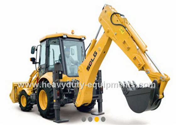 China Carraro Axle Backhoe Loader B877 Road Construction Equipment 2716mm Dumping Height supplier