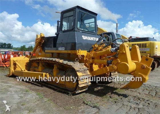 China Shantui SD22S swamp bulldozer with 910mm swamp type extended track , 162kw engine supplier