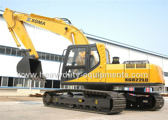 China XGMA XG822EL crawler hydraulic excavator with engine ShangChai operating weight 21.5 T supplier