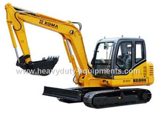 China XGMA XG806 hydraulic excavator equipped with standard attachment in 0.22 cbm supplier