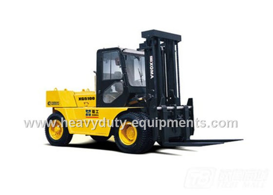 China 230g / kw.h Engine Fuel Industrial Forklift Truck With Gearbox / Torque Converter supplier