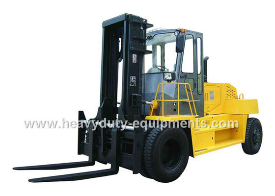 China Construction Sites Industrial Forklift Truck 16 ton 5800mm Turning Radius supplier