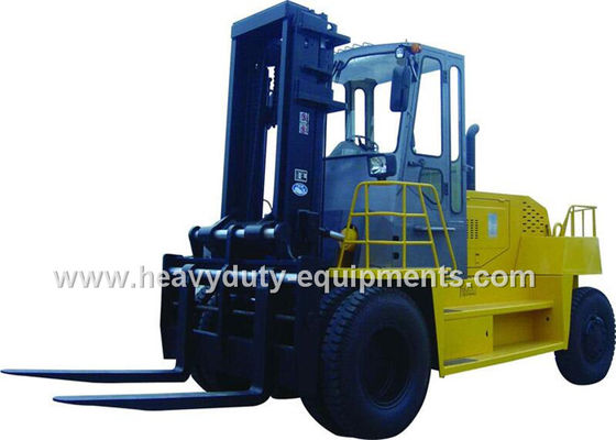 China 12 Ton Forklift Loading Truck 2890mm Wheelbase For Short Distance Transportation supplier