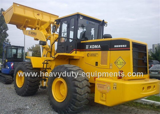 China XGMA XG955H wheel loader equipped with quick hitch bucket capacity 2.2 m3 supplier