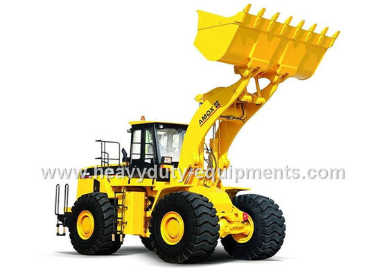 China XGMA XG962H 3.5m3 wheel loader with 18500kg operating weight, ROPS cab option supplier