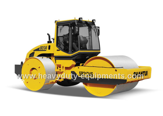 China Shantui SR2124S triple drum static road roller 92kw Yuchai engine, 24tons operating weight supplier