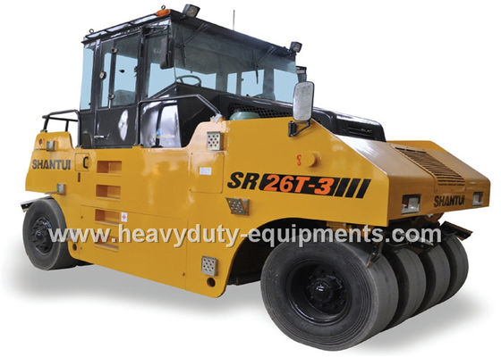 China Shantui SR26T wheel road roller with 30000kg max. operating weight for compaction supplier