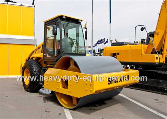 China Mechanical vibratory single drum Road roller SR14M-2 with 95kw Shangchai engine , 14T weight supplier