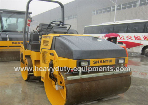China Shantui double drum road roller SR04D-5 designed for treatment of top surface areas for roads supplier