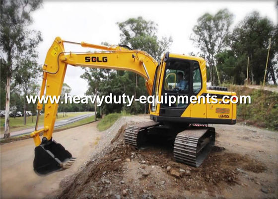 China Hydraulic excavator LG6150E with standard arm with rock bucket in volvo technique supplier