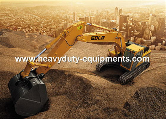 China 127kw DDE Engine Hydraulic Crawler Excavator 6730 mm Max Digging Depth supplier