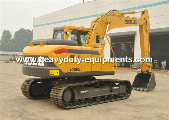 China hydraulic excavator LG6150E with standard cabin and VECU with GPS in volvo technique supplier