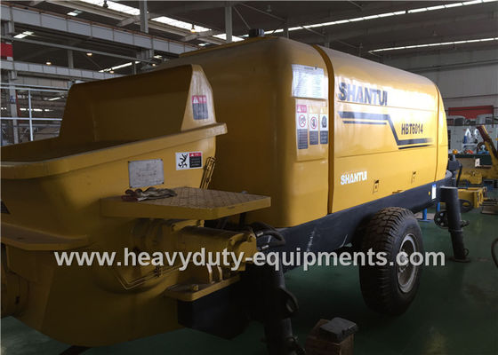China SHANTUI HBT8016R concrete pump trailer adopts original VOLVO diesel engine supplier