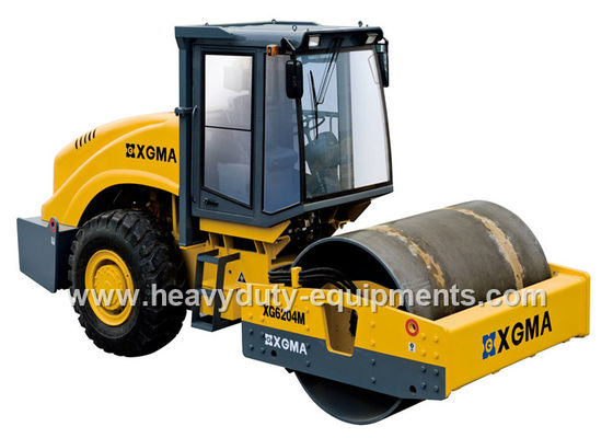 China Road roller XG6204M 20T with two independent brake systems for the sake of safety supplier