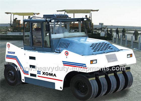 China XGMA XG6261P road roller with 2750mm compacting width working in roadbed supplier