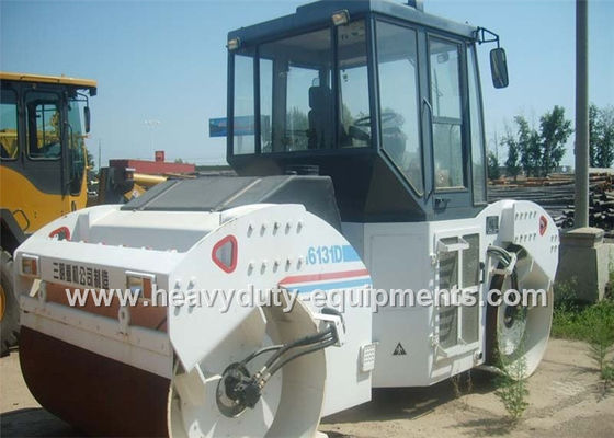 China XGMA XG6131D road roller use hydro-static drive on both drums for compacting supplier