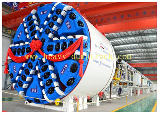 China Mix Type TBM deployed to bore tunnelin soft and hard strata characterized supplier