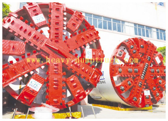 China Dual Mode TBM used with gripper / open TBM and slurry TBM for hard rock and transitional mixed formations supplier