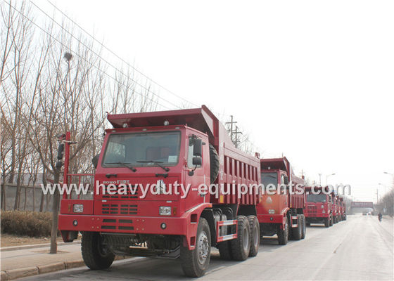 China China HOWO 6x4 Mining dump / Tipper Truck 6 by 4 driving model EURO2 Emission supplier