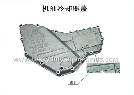 China Oil cooler cover HOWO Spare Parts number VG1540010014 with warranty supplier