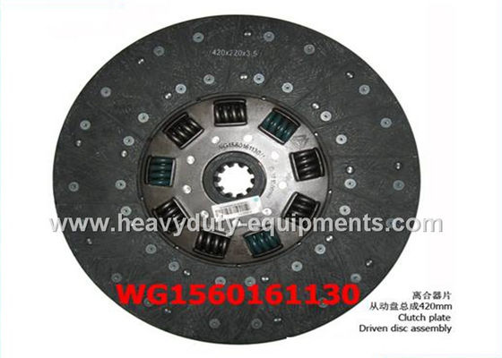China Heavy Machinery Truck Spare Parts Spec Clutch Disc WG9114260420 8.91kg supplier